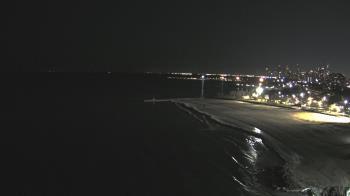 Weather camera view of Edgewater Beach.