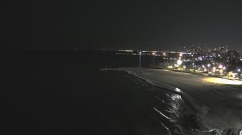 Weather camera view of Edgewater Beach.