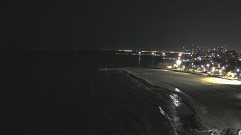 Weather camera view of Edgewater Beach.