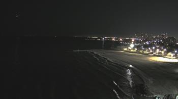 Weather camera view of Edgewater Beach.