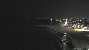Weather camera view of Edgewater Beach.