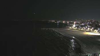 Weather camera view of Edgewater Beach.