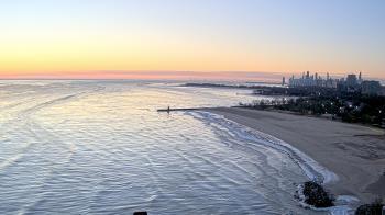 Weather camera view of Edgewater Beach.