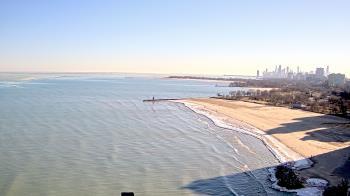 Weather camera view of Edgewater Beach.