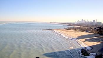 Weather camera view of Edgewater Beach.