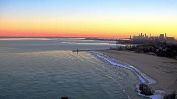Weather camera view of Edgewater Beach.