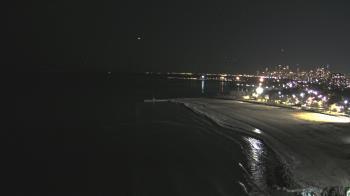 Weather camera view of Edgewater Beach.
