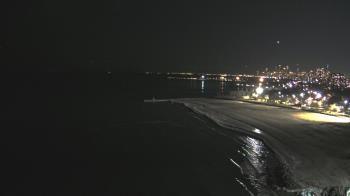 Weather camera view of Edgewater Beach.