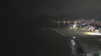 Weather camera view of Edgewater Beach.