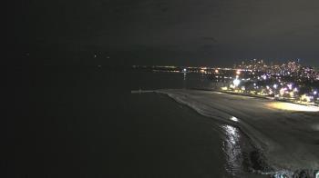 Weather camera view of Edgewater Beach.