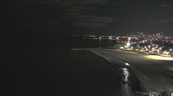 Weather camera view of Edgewater Beach.