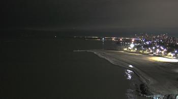 Weather camera view of Edgewater Beach.