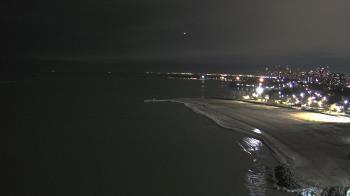 Weather camera view of Edgewater Beach.