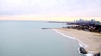 Weather camera view of Edgewater Beach.