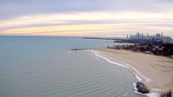 Weather camera view of Edgewater Beach.