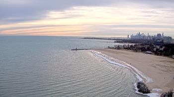 Weather camera view of Edgewater Beach.