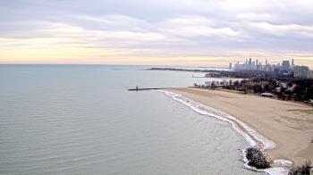 Weather camera view of Edgewater Beach.