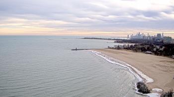 Weather camera view of Edgewater Beach.