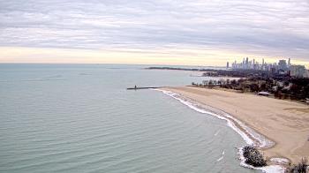 Weather camera view of Edgewater Beach.