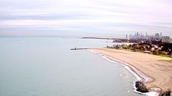 Weather camera view of Edgewater Beach.