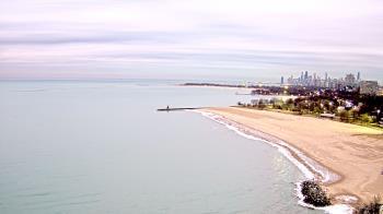 Weather camera view of Edgewater Beach.
