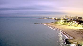 Weather camera view of Edgewater Beach.