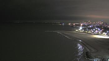 Weather camera view of Edgewater Beach.