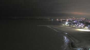 Weather camera view of Edgewater Beach.