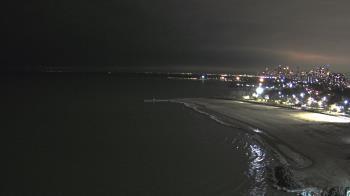 Weather camera view of Edgewater Beach.