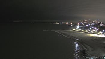 Weather camera view of Edgewater Beach.