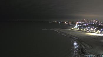 Weather camera view of Edgewater Beach.
