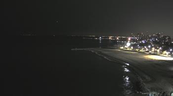 Weather camera view of Edgewater Beach.