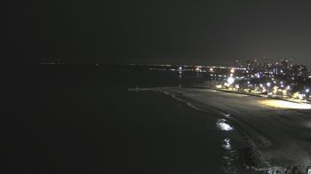 Weather camera view of Edgewater Beach.