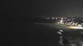 Weather camera view of Edgewater Beach.