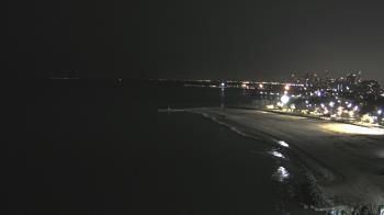 Weather camera view of Edgewater Beach.