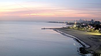 Weather camera view of Edgewater Beach.