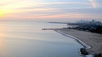 Weather camera view of Edgewater Beach.