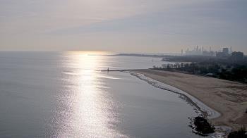 Weather camera view of Edgewater Beach.