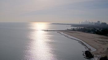 Weather camera view of Edgewater Beach.