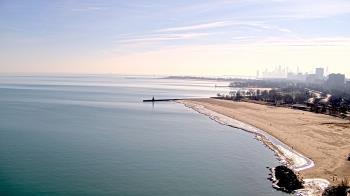 Weather camera view of Edgewater Beach.