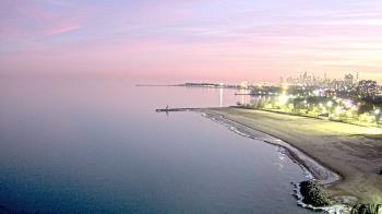 Weather camera view of Edgewater Beach.