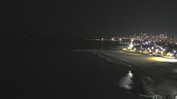 Weather camera view of Edgewater Beach.