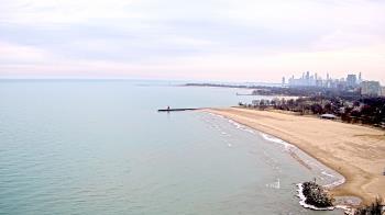 Weather camera view of Edgewater Beach.