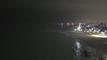 Weather camera view of Edgewater Beach.