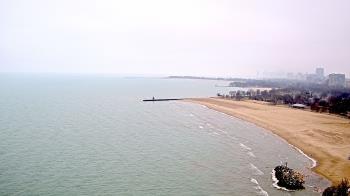 Weather camera view of Edgewater Beach.