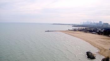 Weather camera view of Edgewater Beach.