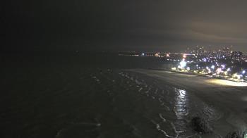 Weather camera view of Edgewater Beach.