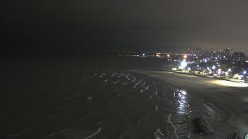 Weather camera view of Edgewater Beach.