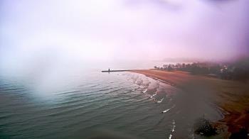 Weather camera view of Edgewater Beach.