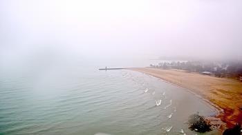 Weather camera view of Edgewater Beach.